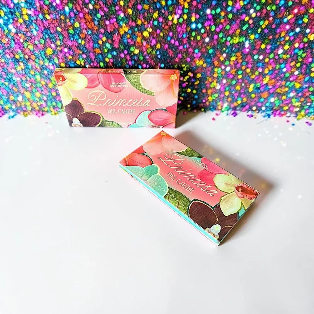 ALAMAR COSMETICS Princesa del Caribe Pressed Pigment Palette Full Size 8 g NIB